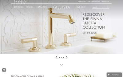 Kallista website screenshot