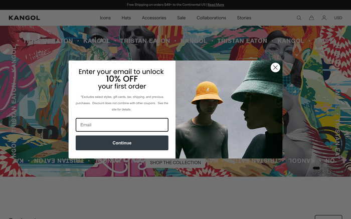 Kangol screenshot