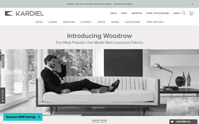 KARDIEL website screenshot