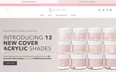 Kiara Sky website screenshot