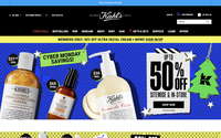 Kiehl's website screenshot