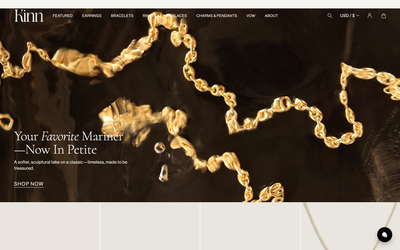 Kinn Studio website screenshot