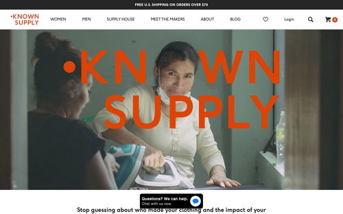 KNOWN SUPPLY