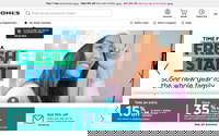 Kohl's website screenshot