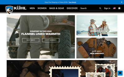 KUHL website screenshot