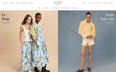 L'AGENCE website screenshot