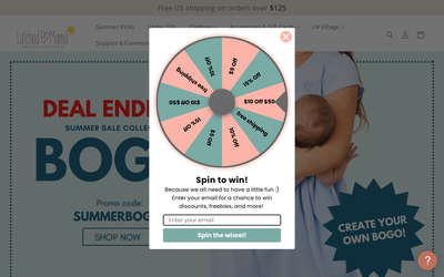 Latched Mama website screenshot