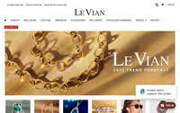 Le Vian website screenshot