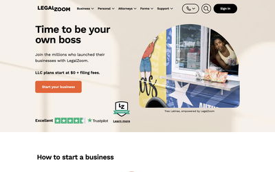 LegalZoom on Shomp