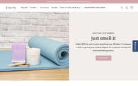 Literie website screenshot
