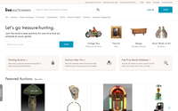 LiveAuctioneers website screenshot