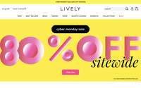 LIVELY website screenshot