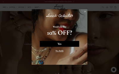 Local Eclectic website screenshot
