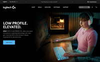 Logitech G website screenshot