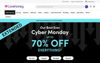 Lovehoney website screenshot