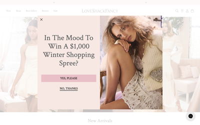 LoveShackFancy on Shomp