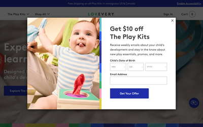 Lovevery website screenshot