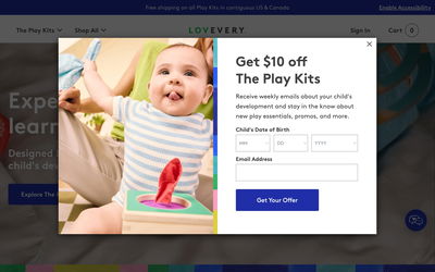 Lovevery on Shomp