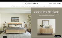 Lulu & Georgia website screenshot