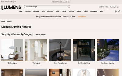 Lumens website screenshot