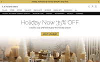 Luminara website screenshot