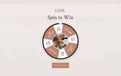 Luxe Pickleball website screenshot