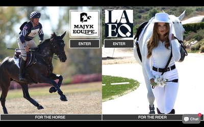 Majyk Equipe website screenshot