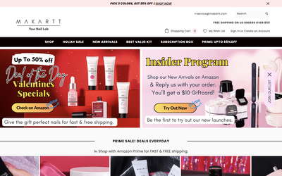 Makartt website screenshot