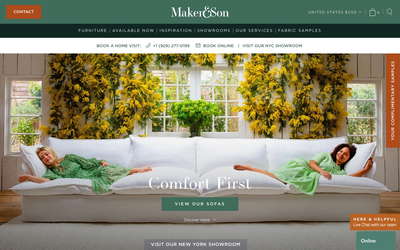 Maker&Son website screenshot