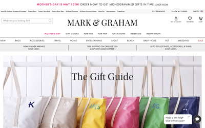 Mark and Graham website screenshot