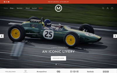 Marloe Watch Company website screenshot