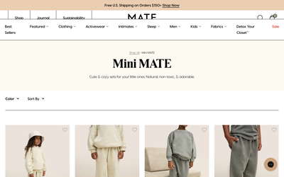 MATE the Label website screenshot