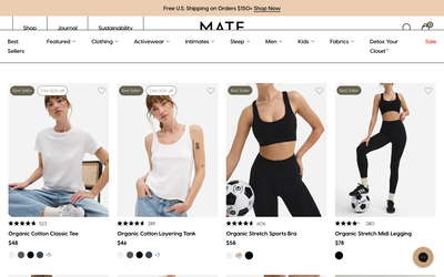 MATE the Label website screenshot