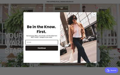 Matt & Nat website screenshot