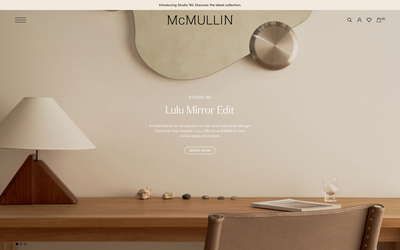MCMULLIN & co. website screenshot