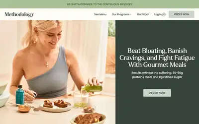 Methodology website screenshot