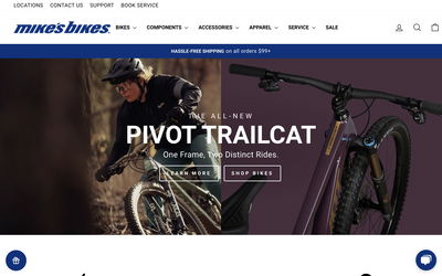 Mike's Bikes on Shomp