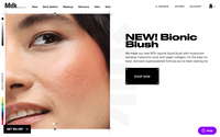 Milk Makeup website screenshot