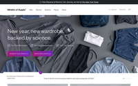 Ministry of Supply website screenshot