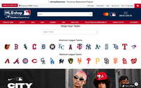 MLB Shop Official Online Store website screenshot