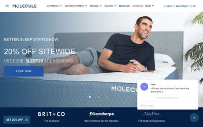 MOLECULE website screenshot