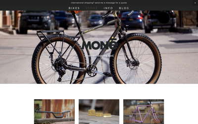 MONē website screenshot