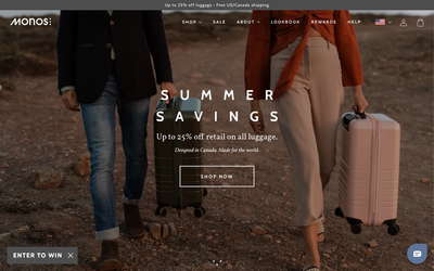 Monos website screenshot