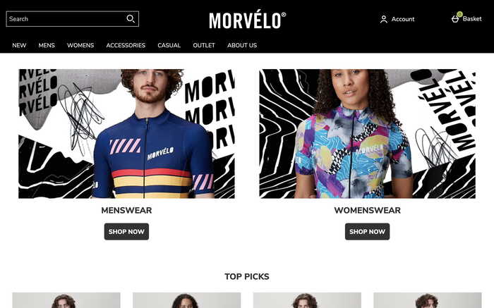Morvélo screenshot
