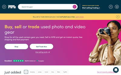 MPB website screenshot