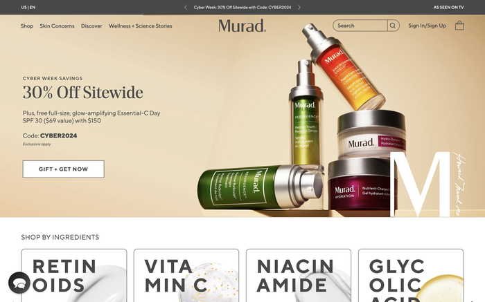 Murad screenshot