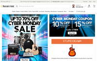 Musician's Friend website screenshot