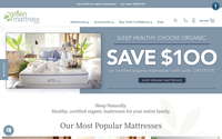 MyGreenMattress.com website screenshot