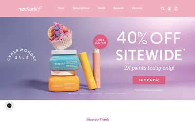Nectar Life website screenshot
