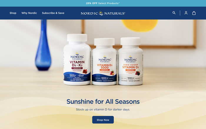 Nordic Naturals screenshot